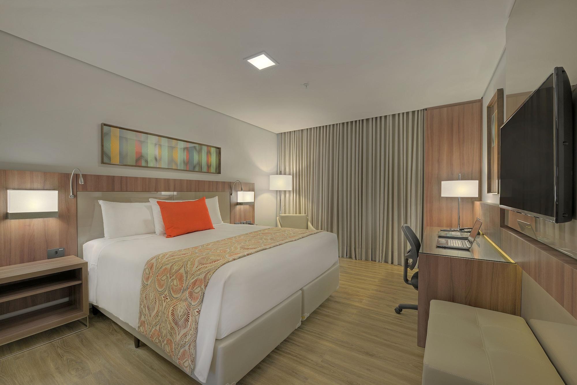 Deville Prime Campo Grande Campo Grande  Bagian luar foto A typical room at the hotel
