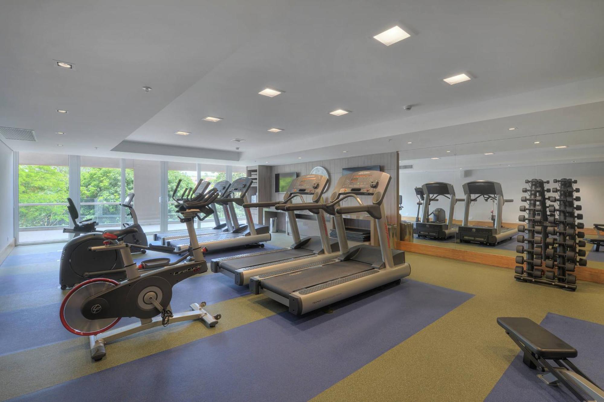 Deville Prime Campo Grande Campo Grande  Bagian luar foto The gym at the hotel