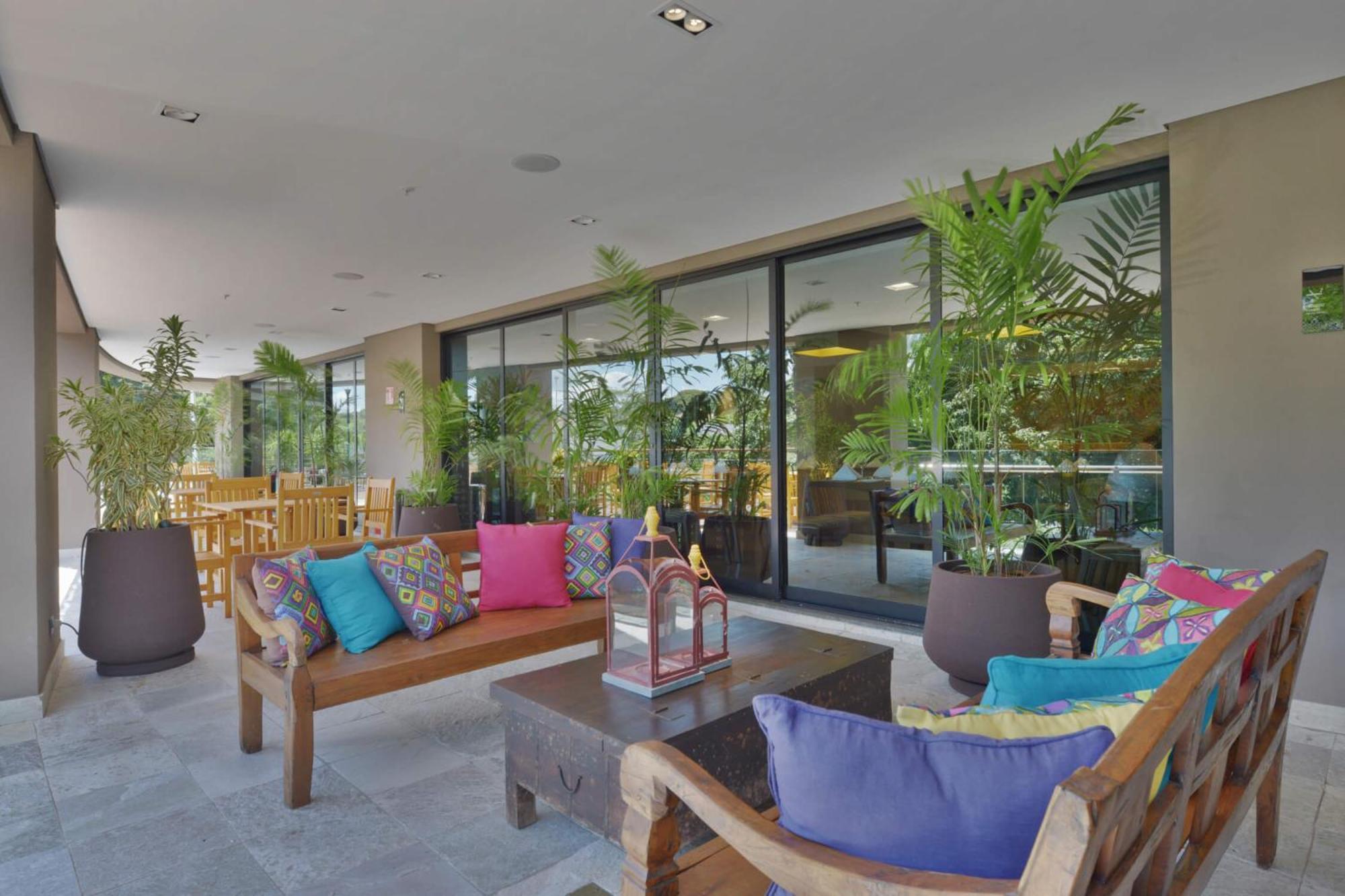 Deville Prime Campo Grande Campo Grande  Bagian luar foto The interior of the hotel